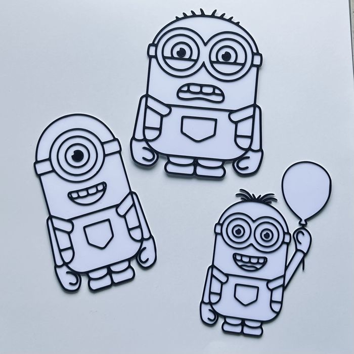 Kit de Colorir Infantil - Minions (Kit Festa)