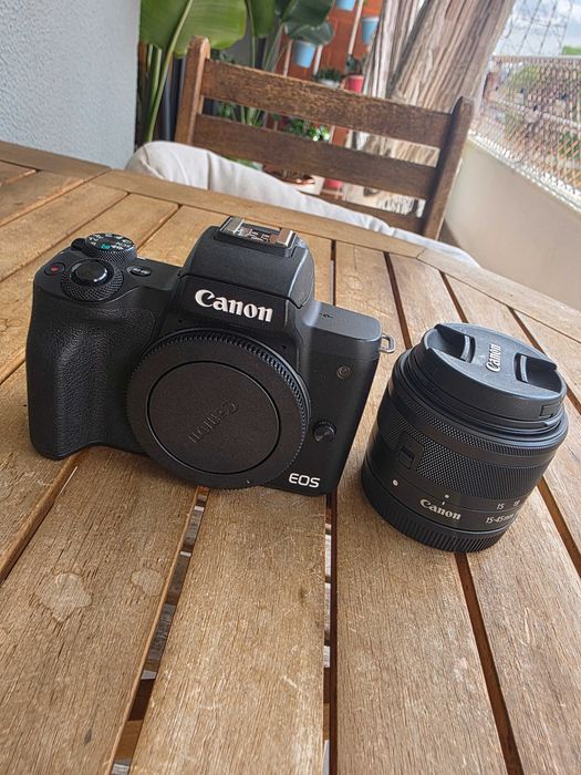 Kit Completo Canon EOS M50 Mark II + M50 + 5 Objetivas + Adaptador