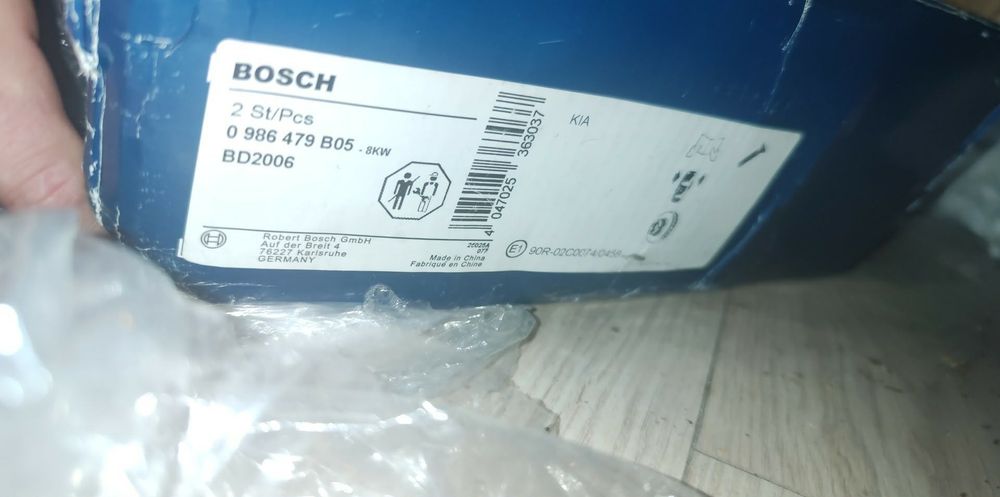 Nowe Tarcze + Klocki BOSCH Przód Kia Rio / Hyundai Accent OKAZJA