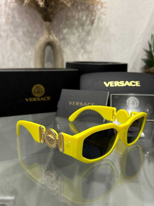 Окуляри Versace VE4361 Жовті Оригінал | Очки Версаче Желтые Женские