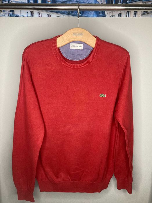 Свитер Lacoste с культовым крокодилом