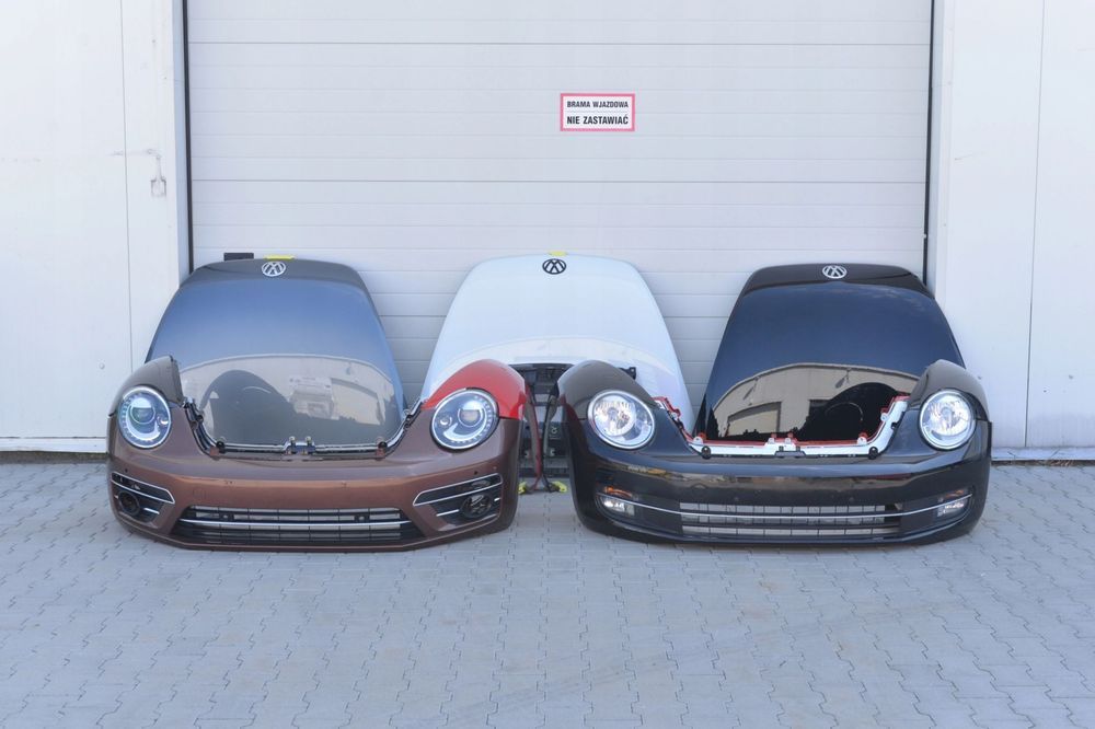 maska zderzak błotnik lampa h7 xenon pas belka vw beetle 5c 11-18