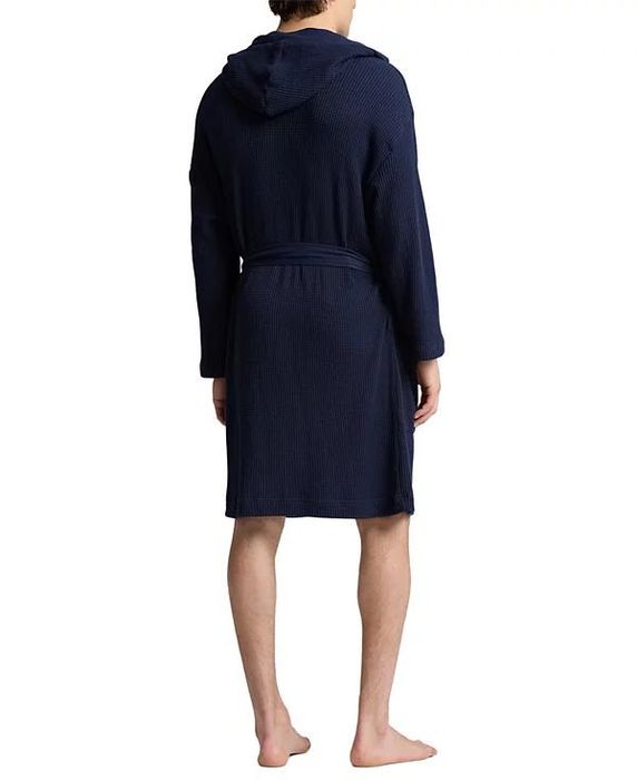Polo Ralph Lauren Thermal Hooded Robe. Халат мужской коттон р M-L