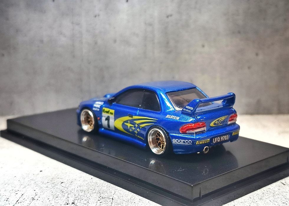 Model Subaru Impreza WRX Sti WRC Hot Wheels