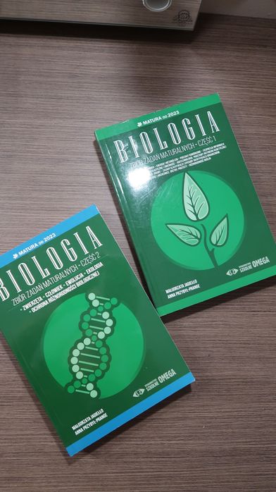 Matura od 2023 Zbiór zadań maturalnych Biologia cz. 1 i 2