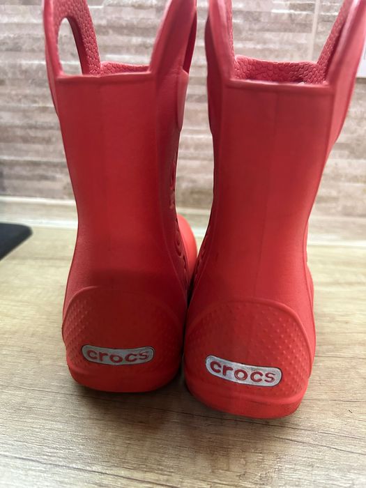 Продам крокси Crocs Lego та гумові чоботи С8-9 на хлопчика
