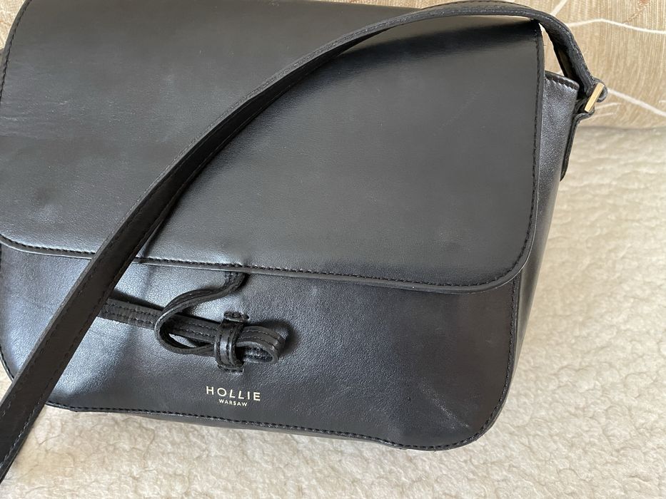 HOLLIE WARSAW - torebka  skóra naturalna