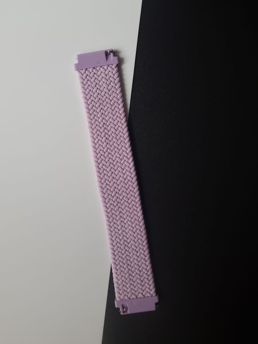 Pasek plecionego materiału 20 mm do zegarka Samsung, Huawei, Amazfit,