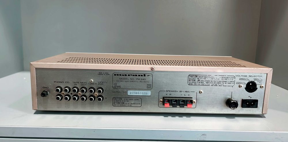 Wzmacniacz stereo MARANTZ PM240 zintegrowany Mocny Japan Rzadki