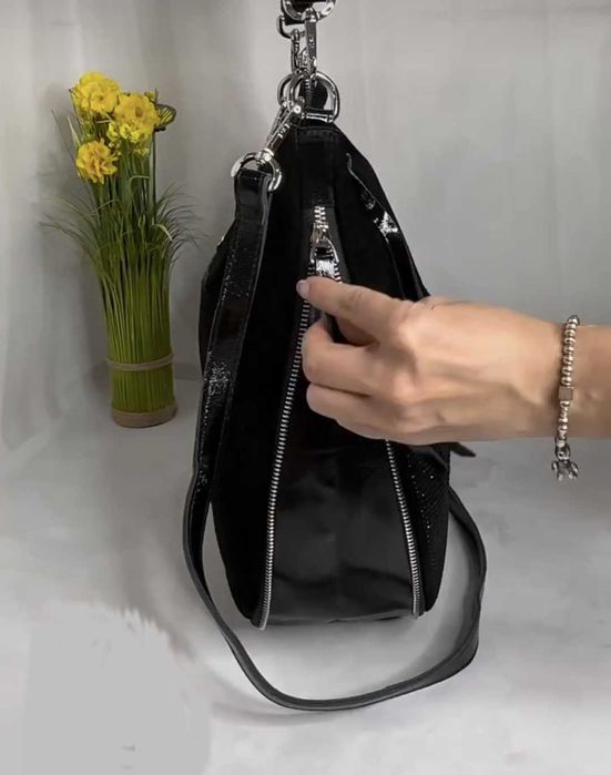 Сумка POLINA&EITEROU натуральная замша кожа