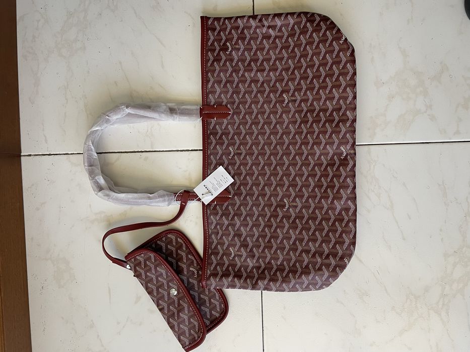 Mala da goyard rouge nova