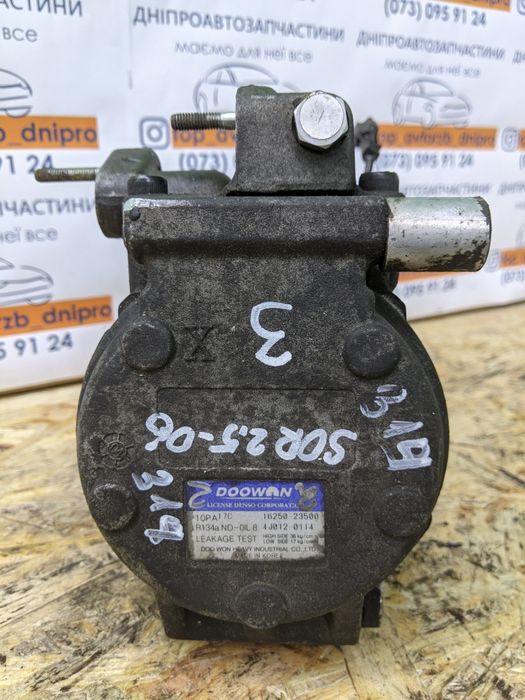 Компрессор кондиционера на Kia Sorento 2,5 crdi 2002-2008 г.в.