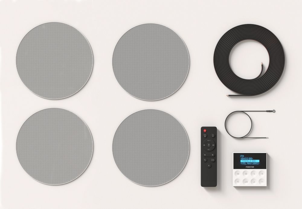 Kit som 4 colunas Fonestar