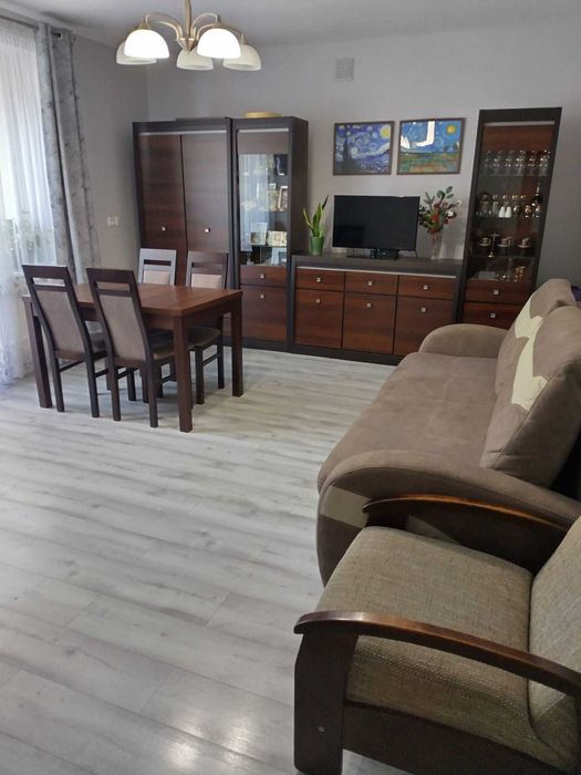 Mieszkanie 54m, 2 pokoje, balkon, 1 piętro