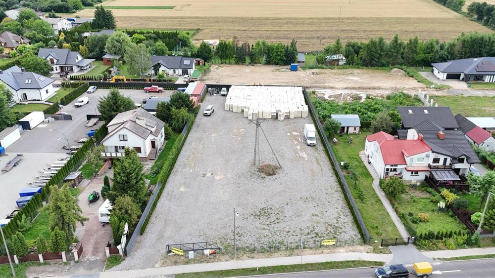 Plac Dzialka Parking 30a utwardzona do wynajecia Ploskie 14 Zamosc