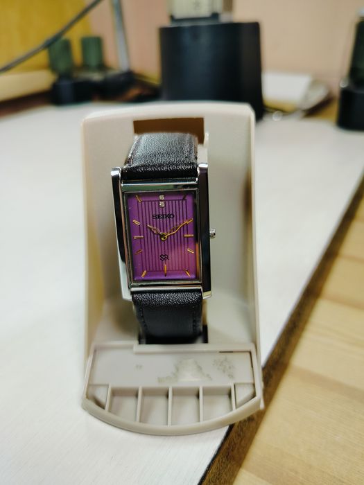 Zegarek Seiko Tank Quartz wysyłka paczkomat gratis