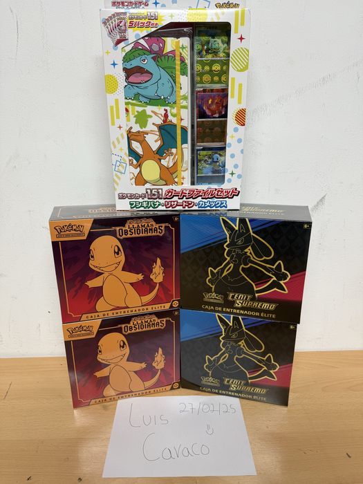 Pokemon Tcg Cenit Supremo Elite trainer box (ESPANHOL)