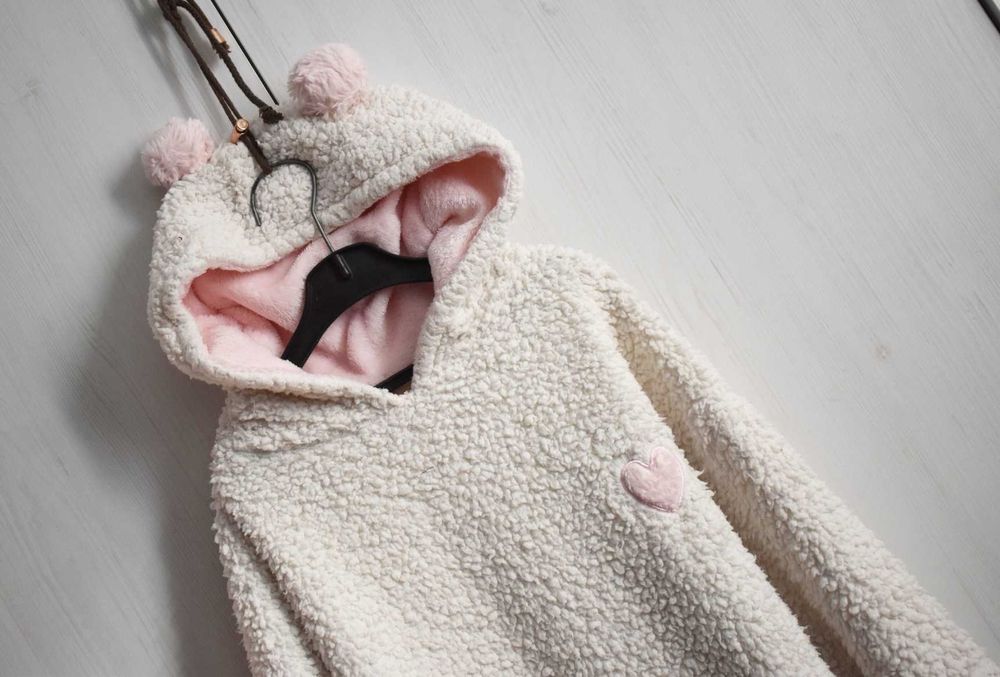 Piżama 152 + bluza kocobluza duża z kapturem oversize szlafrok polarow