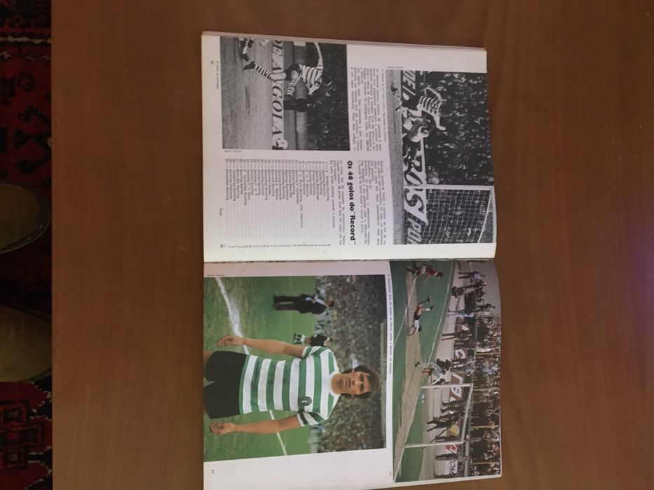 Livro de futebol do ano 1974