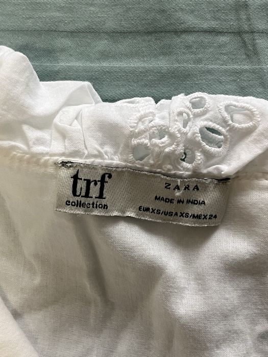 Ніжне натуральне плаття zara сарафан прошва з вишивкою міді