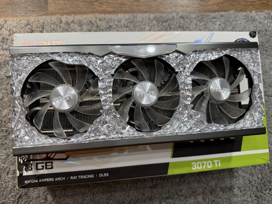 Palit GeForce RTX 3070 Ti GameRock 8GB — мощная игровая видеокарта
