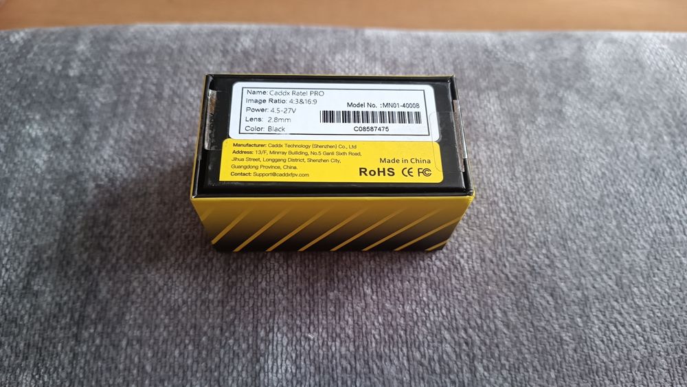 VTX Rush Max Solo 2500mW 2.5W 5.8GHz відеопередавач FPV RushFPV+ камера