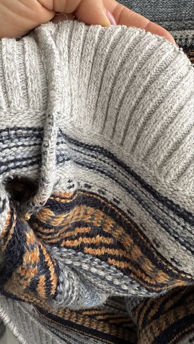 Мужской свитер большого размера