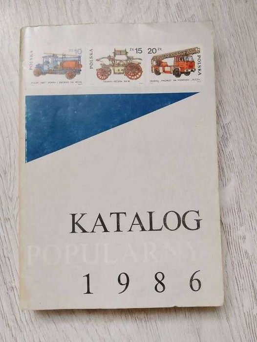 Katalog popularny znaków pocztowych 1986