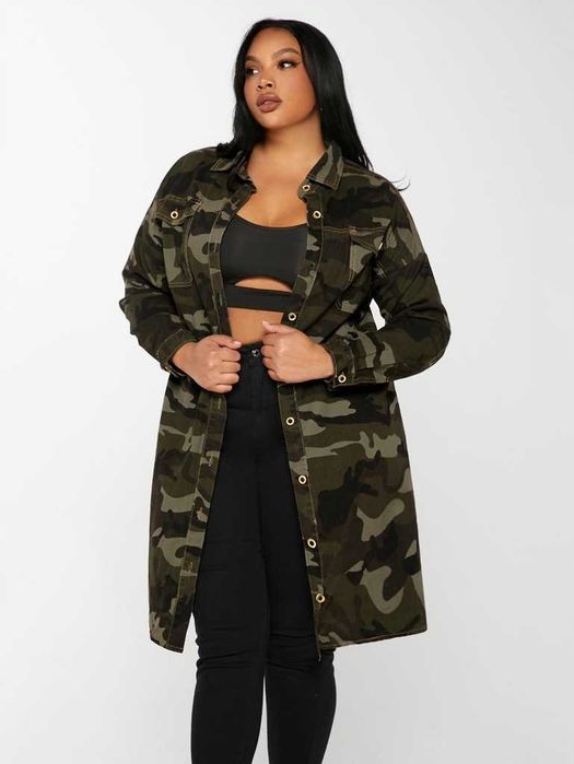 Платье рубашка деним джинс р 54 - 56
Shein