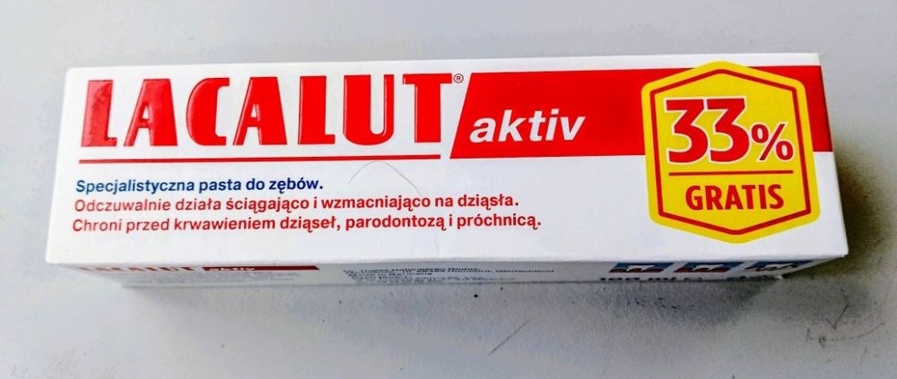 Lacalut Activ Pasta do zębów 100ml.
