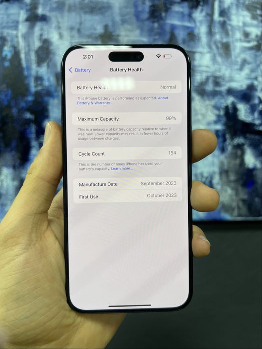 iPhone 15 Pro Max 256Gb Blue Titanium Unlock від Магазину