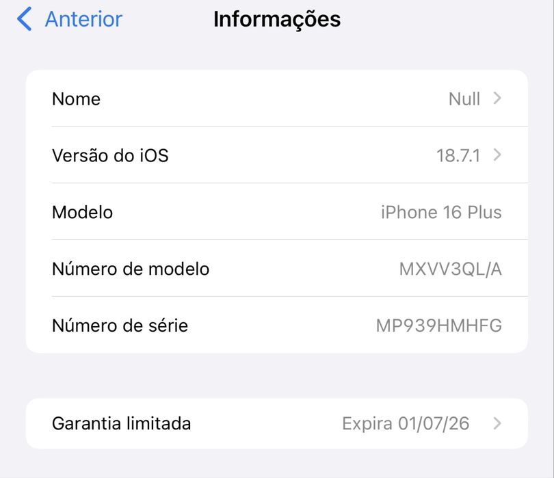 Iphone 16 Plus. 128gb