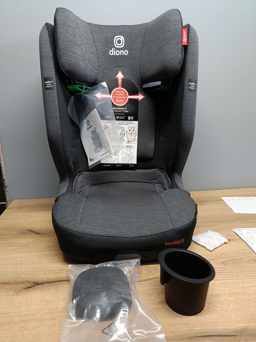 Diono 5ist fix safe fotelik samochodowy regulowany zagłówek ISOFIX