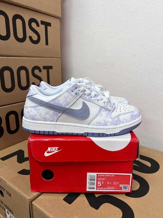 Женские кроссовки Nike Dunk SB purple pulse / Найк Данк белые фиолетовые 36 37 38 39 40 41