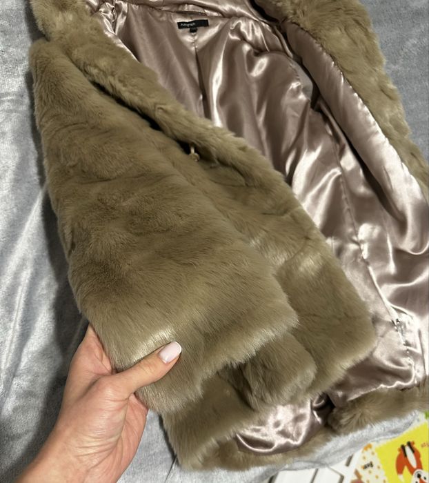 Шубка з штучного хутра під натуральну