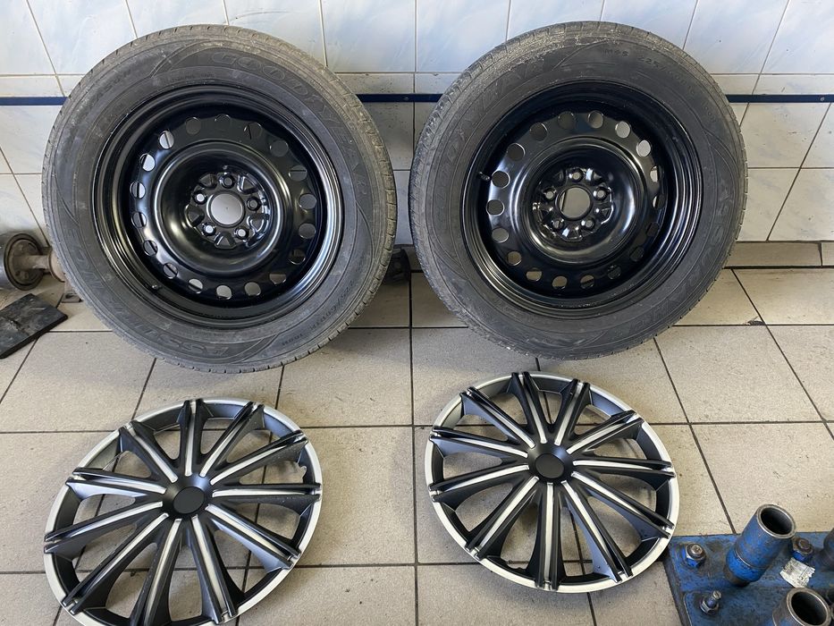 Колеса стальні новіштампи 114,3 R18 225/60 GOODYEAR ET38 Зима Зимние