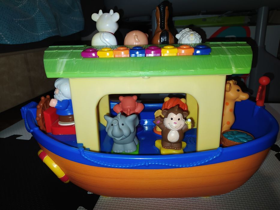 Игровой набор Kiddieland Ноев ковчег, развивающие игрушки, сортер.

Дж