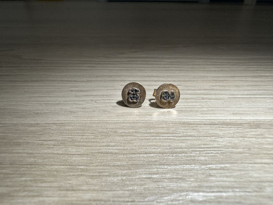 Zestaw biżuterii Tous pozłacane - 2 bransoletki, 2 pary kolczyków