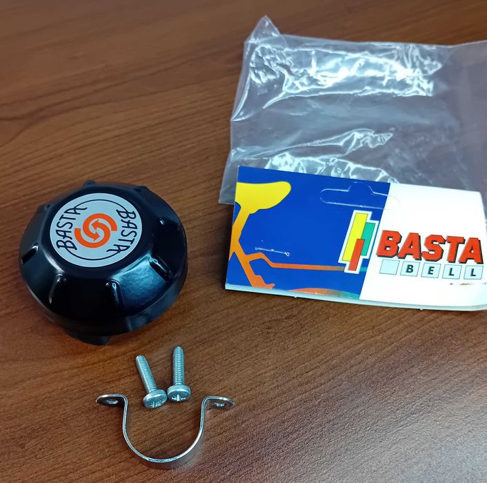 Dzwonek rowerowy obrotowy  firmy BASTA  /lekki i wygodny /.