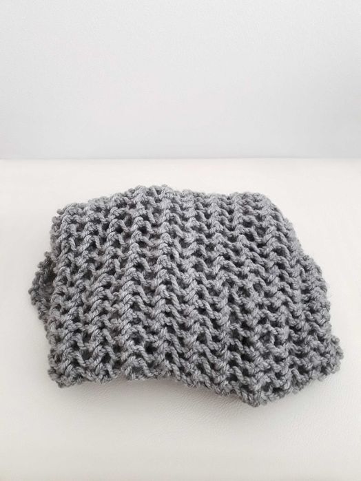 Golas tricotadas em lã