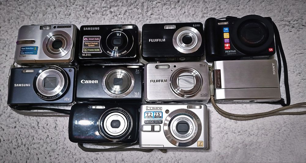 Цифровий фотоапарат Samsung,Sony,Canon,Fujifilm,Lumix(ціни в описі)