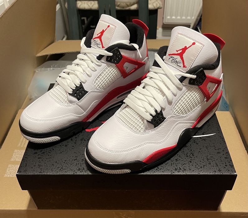 Buty Nike Air Jordan 4 Retro Red Cement 44,5 Warszawa Wola