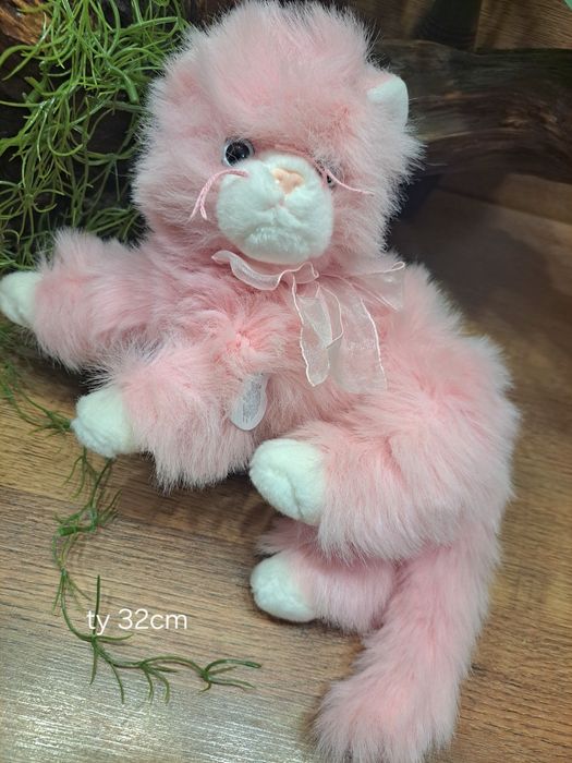 Rozowy duzy kotek ty outlet