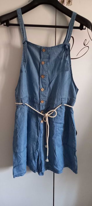 Macacão de calção, ganga - 38 - Springfield