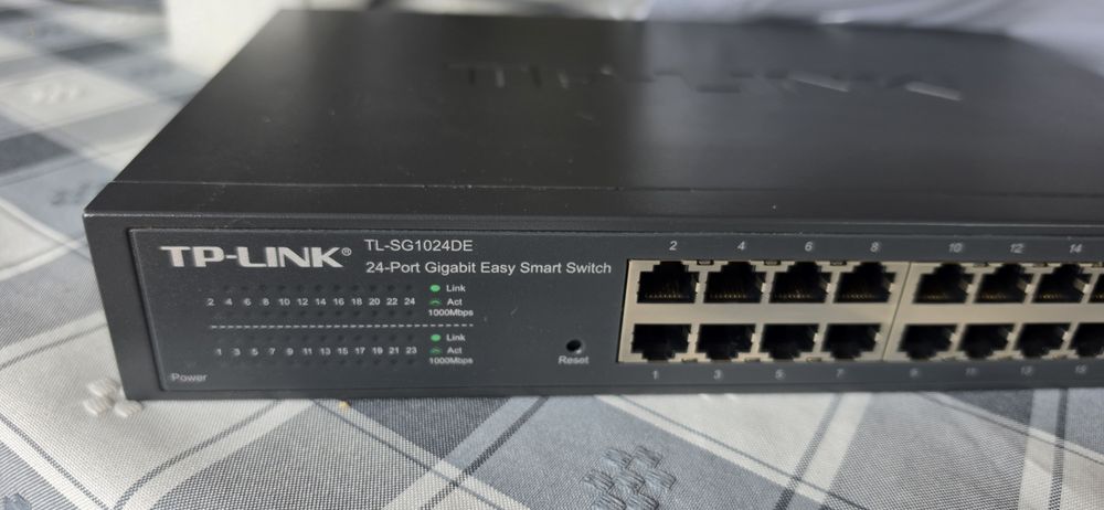 Hub 24 portas gigabit tplink