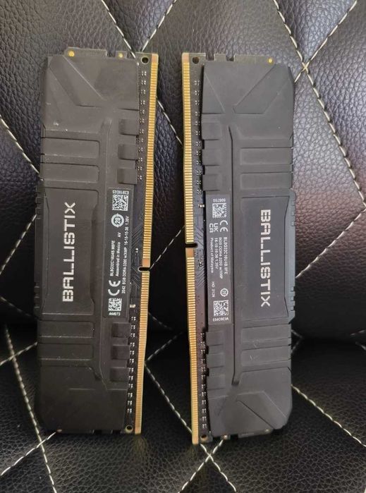 Memória Ram Crucial Ballistix 16 GB (2 x 8 GB) DDR4-3200 CL16