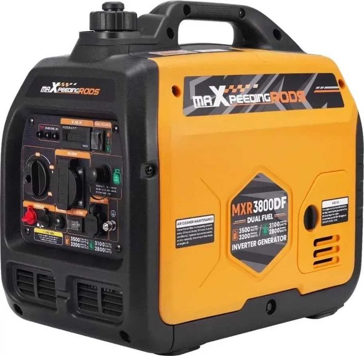 Інверторний газо-бензиновий двопаливний генератор MXR3800DF