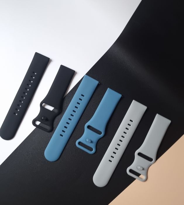 Pasek 3× silikonowy 22 mm do Samsung,Huawei Watch, Amazfit