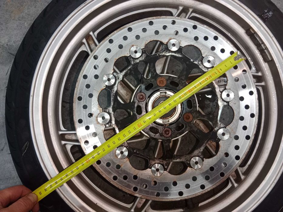 hyosung gt 125 gt125 felga koło przód przednie opona tarcza hamulcowa