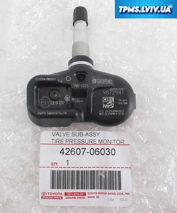 Оригинальный датчик Lexus/Toyota PMV-C015 42607-06030 42607-48010